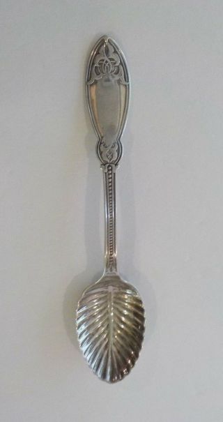Set/6 Tiffany & Co.  John Polhamus 1855 ORIENTAL Sterling Silver Dessert Spoons 4