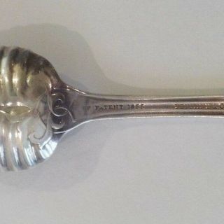 Set/6 Tiffany & Co.  John Polhamus 1855 ORIENTAL Sterling Silver Dessert Spoons 9