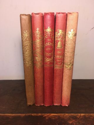 Charles Dickens - A Christmas Carol - First Edition Xmas Books - 1843 - 46 - Very Rare