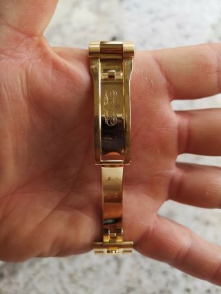 Rolex Day - Date 118338 18ct Gold Box Papers RARE Diamond Shoulders 6