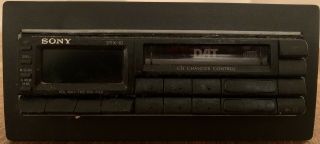 Sony Dtx - 10 Vintage Dat - Fm/am Car Stereo