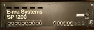 E - mu SP 1200 Vintage Drum Machine.  Priced to Sell.  Rare Sounds on Boot Disk. 2