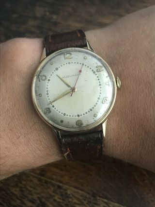 Vintage Movado 18k Gold Watch