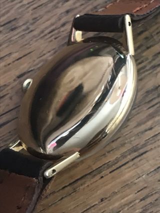 Vintage Movado 18k gold watch 5