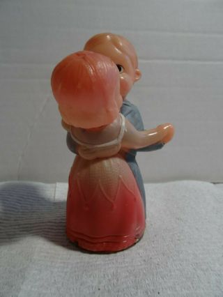 Vintage Celluloid Wind Up Toy Dancing Couple marked made in Occupied Japan 2