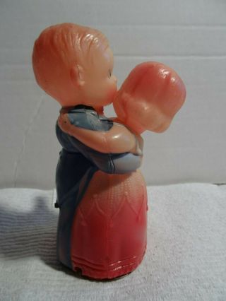 Vintage Celluloid Wind Up Toy Dancing Couple marked made in Occupied Japan 3