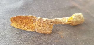 Very rare small Roman cutlery knife in uncleaned found in Britain L22e 2