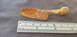 Very rare small Roman cutlery knife in uncleaned found in Britain L22e 3