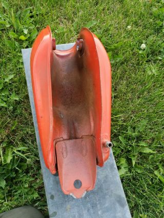 Honda XR75 gas tank AHRMA Jeff ward vintage 8