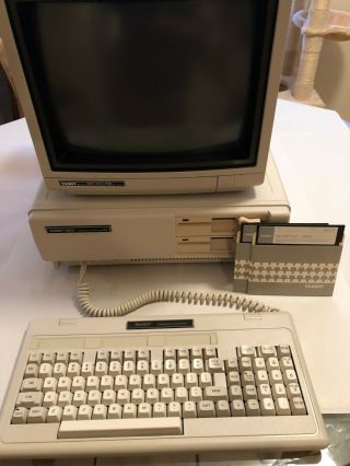 Tandy 1000 Sx Personal Computer - Upgraded,  Vintage And Pristine Oem Boxes