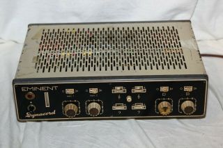 Vintage Dynacord Eminent Emt Tube / Valve Amplifier Mono