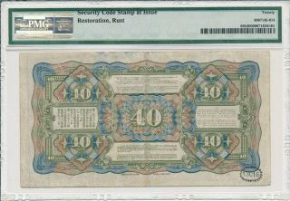 Javasche Bank Netherlands Indies 40 Gulden 1921 RARE PMG 20 2