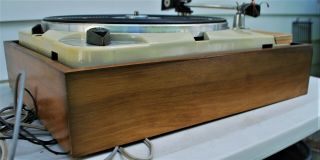 Vintage Thorens TD 124 Turntable All All functions As Designed 6