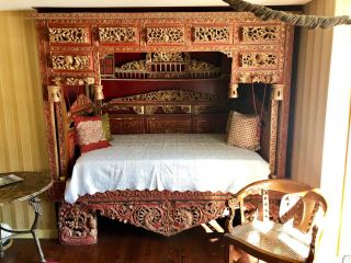 Chinese Opium Wedding Bed