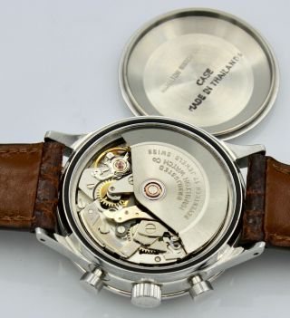 Vintage Hamilton 9960 Chronograph Automatic Watch Men ' s Box & Papers 8