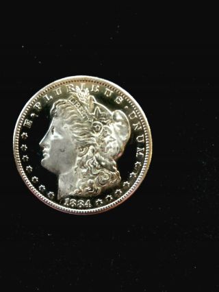1884 S Morgan Silver Dollar.  Looks MS/BU & Proof Like.  Rare Key Date Coin. 5