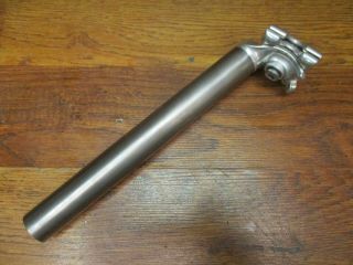 VINTAGE CAMPAGNOLO RECORD 27.  2 x 250 TITANIUM SEAT POST 8