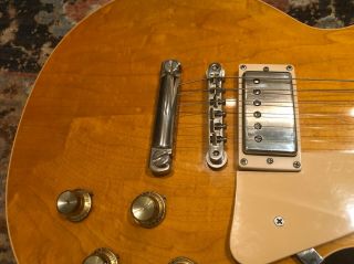 2000 USA Gibson Les Paul Classic Trans Amber - Great Vintage Vibe and Tone 5