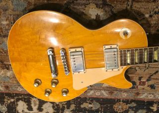 2000 USA Gibson Les Paul Classic Trans Amber - Great Vintage Vibe and Tone 8