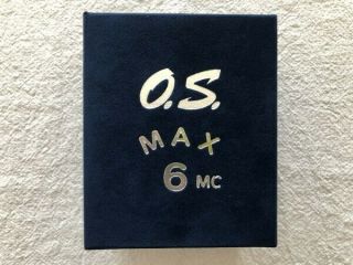 Ultra Rare Os Max - 6 Mc 70th Anniversary 70 Units Limited F/s Japan