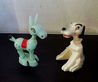 Rare Vintage Plastic Moody The Magnetic Mule,  Gantoy,  England,  Similar Dog Toy