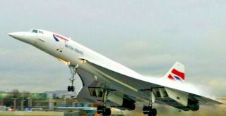Concorde Supersonic Transport Jet (SST) Passenger ' s Window British Airways RARE 9