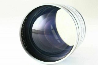[Rare ] Leica SUMMAREX 8.  5cm 85mm f/1.  5 MF Lens for L39 Screw w/Hood JAPAN 5507 2