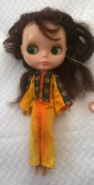 Kenner 1972 Vintage Blythe Doll,  Dress,  4 Eye Colors