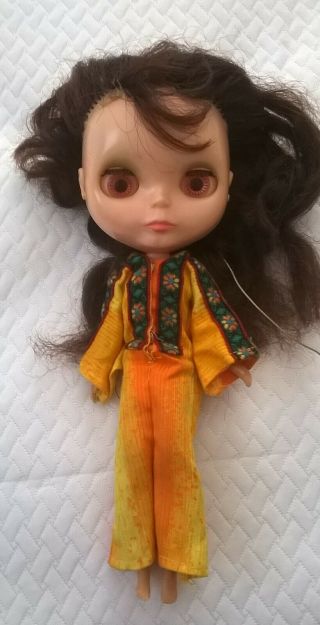 Kenner 1972 Vintage Blythe Doll,  Dress,  4 eye colors 2