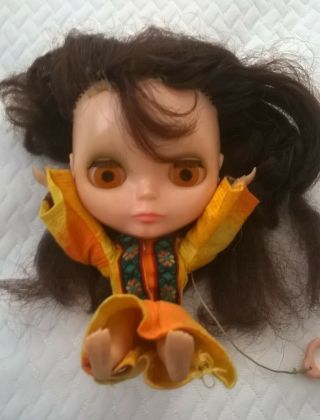 Kenner 1972 Vintage Blythe Doll,  Dress,  4 eye colors 4