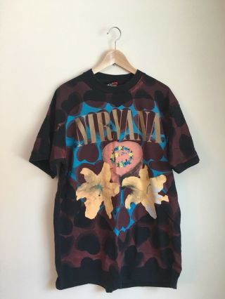 Authentic Vintage 1993 Nirvana Heart Shaped Box T - Shirt Size Xl Giant By Tultex