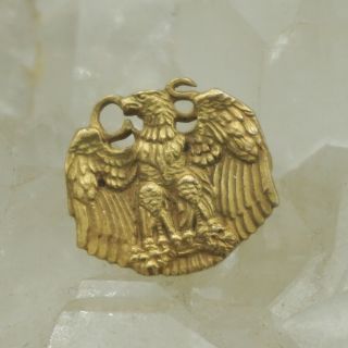 Vtg 1930’s Girl Scouts Mini Golden Eaglet ½” X ½” 10k Gold Pin Scarce 255