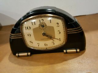 Antique Vintage Art Deco Mantel Clock Fleetwood Parts