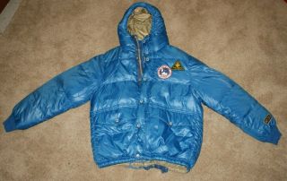 Vintage Polo Ralph Lauren Rlpc Ski Club Puffer Down Zip Up Coat Jacket Men’s L