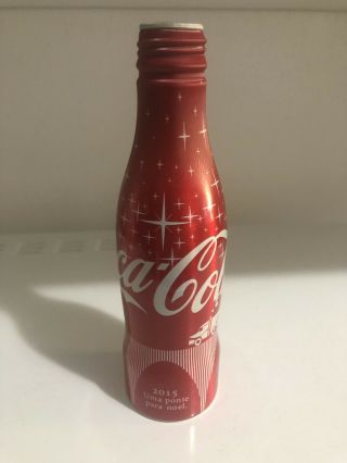 Coca Cola Bottle Aluminum Very Rare 2015 From Brazil Never Released