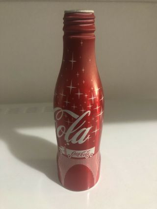 Coca Cola Bottle Aluminum Very Rare 2015 From Brazil Never Released 2