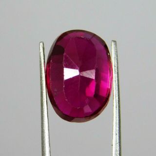 6.  45ct Natural Pigeon Blood Red Ruby From Mozambique,  Rare Transparent Gem. 2