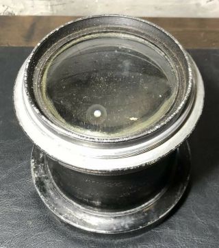 Rare Antique Voigtlander Universal Heliar Lens 120mm f4.  5 Lens 10