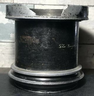 Rare Antique Voigtlander Universal Heliar Lens 120mm f4.  5 Lens 4
