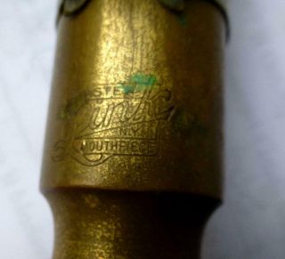 Vintage Otto Link Master Link Four Star Tenor Saxophone Mouthpiece