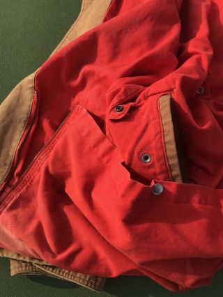RARE Vintage Orvis Hunting Field Jacket.  Upland Game Bird.  Canvas Shooting Coat 7