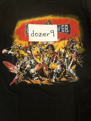 Bolt Thrower War Master Vintage 1991 Tour Long Sleeve Shirt Morbid Angel Carcass 2