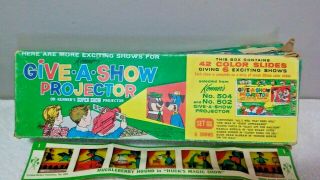 1963 Kenner Give A Show Projector and Slides 3