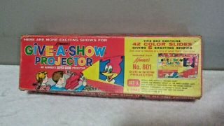 1963 Kenner Give A Show Projector and Slides 4