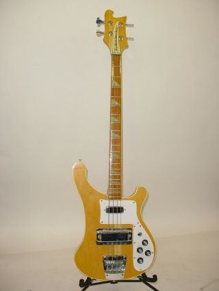 Vintage 1984 Rickenbacker 4003 4 - String Bass Guitar INCLUDES CASE 80 ' s 2