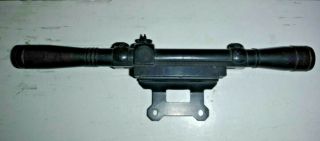 Vintage Daisy Bb Gun Rifle Scope With Mount - Daisy Mfg Co Plymouth Mich Usa