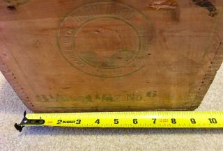 Rare 1898 Robin Hood Powder Co.  Shotgun Shells Crate - 500 count,  12 guage 7