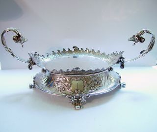 Imperial Russian Silver Jardinaire Or Centerpiece By Vladimir Morozov 1892 - 1908
