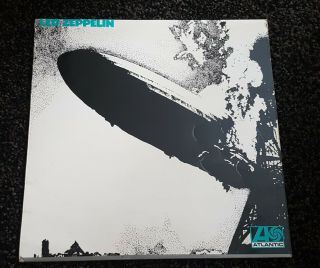 Led Zeppelin Monster Rare Turquoise Cover And Label Mis - Credit (588171) Ex/ex