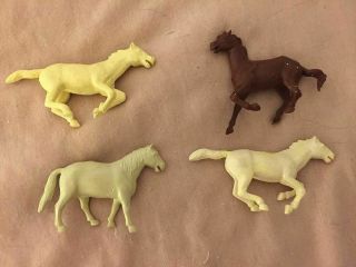 Marx - Vintage 60mm Horses